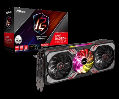 Asrock 90-GA2EZZ-00UANF TARJETA GRÃFICA ASROCK RX 6700XT OC PHANTOM GAMINGD 12GB GDDR6 3XDP 1XHDMI 2X8P