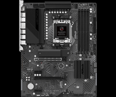 Asrock 90-MXBK20-A0UAYZ PROCESADORFabricante de procesador: AMDSocket de procesador: Zócalo AM5MEMORIAtipos de memoria compatibles: DDR5-SDRAMNúmero de ranuras de memoria: 4Memoria interna máxima: 128 GBTipo de ranuras de memoria: DIMMCanales de memoria: Doble canalECC: SiNo ECC: SiVelocidades de reloj de memoria soportadas: 6400,6600,6666,6800 MHzMemoria sin buffer: SiREGULADORES DEL ALMACENAJEInterfaces de disco de almacenamiento soportados: M.2, SATA IITipos de unidades de almacenamiento admitidas: HDD & SSDCompatibilidad con RAID: SiNiveles RAID: 0, 1, 10GRÁFICOSAdaptador gráfico incorporado: SiGraphics chipset: AMDAdaptador gráfico: AMD RDNA 2HDCP: SiINTERNO I/OUSB 2.0, conectores: 2Conectores USB 3.2 Gen 1 (3.1 Gen 1): 1Conectores USB 3.2 Gen 2 (3.1 Gen 2): 1Número de conectores SATA III: 4Conector de audio en panel frontal: SiConector de potencia ATX (24 pines): SiConector de ventilador CPU: SiConector de energía EPS (8-pin): SiConector TPM: SiConector para tiras LED RGB: SiPANEL TRASERO PUERTOS DE I/O (ENTRADA/SALIDA)Cantidad de puertos USB 2.0: 4Cantidad de puertos tipo A USB 3.2 Gen 1 (3.1 Gen 1): 7Ethernet LAN (RJ-45) cantidad de puertos: 1Número de puertos HDMI: 1Número de puertos USB 3.2 Gen 2x2 Tipo C: 1Entrada de línea: SiCONEXIÓNWifi: SiEthernet: SiTipo de interfaz ethernet: 2.5 Gigabit EthernetControlador LAN: Dragon RTL8125BGEstándar Wi-Fi: Wi-Fi 6E (802.11ax)Bluetooth: SiCARACTERÍSTICASComponente para: PCFactor de forma: ATXFamilia del chipset: AMDChipset: AMD B650Canales de salida de audio: 7.1 canalesSistema operativo Windows soportado: Windows 10 x64, Windows 11 x64RANURAS DE EXPANSIÓNPCI Express x16 Gen (3.x) ranuras: 1Ranuras PCI Express x16 (Gen 4.x): 1Ranuras PCI Express x16 (Gen 5.x): 1BIOSTipos de BIOS: UEFI AMIBIOS, tamaño de memoria: 256 MB/sPESO Y DIMENSIONESAncho: 305 mmProfundidad: 244 mmCONTENIDO DEL EMBALAJECables incluidos: SATA