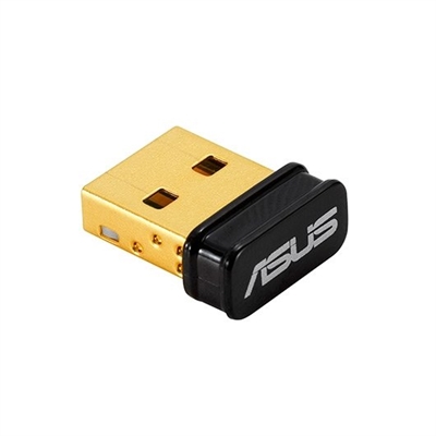 Asustek 90IG05J0-MO0R00 ASUS USB-BT500. Interno. Tecnología de conectividad: Alámbrico, Interfaz de host: USB, Interfaz: Bluetooth. Rango máximo de transferencia de datos: 3 Mbit/s. USB con suministro de corriente. Color del producto: Negro, Oro