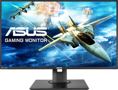 Asustek 90LM03P3-B02370 ASUS VG278QF - Monitor LED - 27 - 1920 x 1080 Full HD (1080p) @ 165 Hz - TN - 400 cd/m² - 1000:1 - 0.5 ms - HDMI, DVI-D, DisplayPort - negro