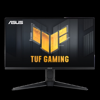 Asustek 90LM0780-B01170 ASUS TUF Gaming VG28UQL1A. Diagonal de la pantalla: 71,1 cm (28), Resolución de la pantalla: 3840 x 2160 Pixeles, Tipo HD: 4K Ultra HD, Tecnología de visualización: LCD, Tiempo de respuesta: 1 ms, Relación de aspecto nativa: 16:9, Ángulo de visión, horizontal: 178°, Ángulo de visión, vertical: 178°. Altavoces incorporados. Conector USB incorporado, Versión de conector USB: 2.0 / 3.2 Gen 1 (3.1 Gen 1). montaje VESA, Ajustes de altura. Color del producto: Negro