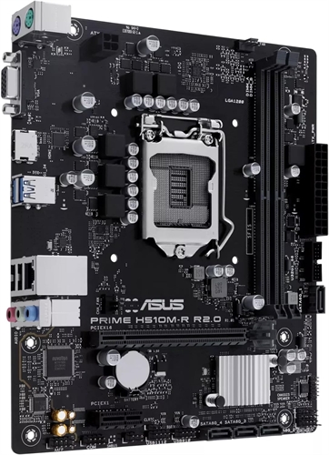 Asustek 90MB1EX0-M0ECY0 PLACA ASUS PRIME H510M-R-SI R2.0 (BULK),INTEL,1200,H510,2DDR4,64GB,VGA+DVI+HDMI,GBLAN,4SATA3,3USB3.2,MATX