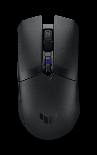 Asustek 90MP02F0-BMUA00 ASUS TUF Gaming M4 Wireless. Factor de forma: mano derecha. Tecnología de detección de movimientos: Óptico, Interfaz del dispositivo: RF inalámbrica + Bluetooth, Resolución de movimiento: 12000 DPI, Tipo de botones: Botones presionados, Cantidad de botones: 6, Tipo de desplazamiento: Rueda. Fuente de energía: Baterías. Color del producto: Negro