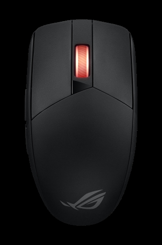 Asustek 90MP03D0-BMUA00 ASUS ROG Strix Impact III Wireless. Factor de forma: Ambidextro. Tecnología de detección de movimientos: Óptico, Interfaz del dispositivo: RF Wireless + Bluetooth, Resolución de movimiento: 36000 DPI, Tipo de botones: Botones presionados, Cantidad de botones: 6, Tipo de desplazamiento: Rueda, Aceleración (máx.): 50 G. Iluminación de color: Multi. Fuente de energía: Baterías. Color del producto: Negro