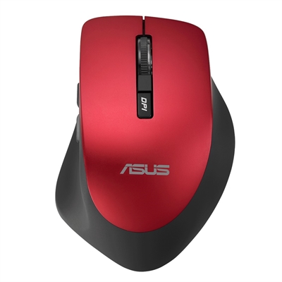 Asustek 90XB0280-BMU030 ASUS WT425 - Ratón - diestro - óptico - 6 botones - inalámbrico - 2.4 GHz - receptor inalámbrico USB - rubí oscuro - para 15, ROG Strix G15, ROG Zephyrus G14, TUF Gaming F15, F17, FX505, TUF505, ZenBook 13, 14