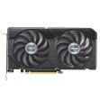 Asustek 90YV0JC7-M0NA00 ASUS Dual -RTX4060-O8G-EVO. Familia de procesadores de gráficos: NVIDIA, Procesador gráfico: GeForce RTX 4060. Capacidad memoria de adaptador gráfico: 8 GB, Tipo de memoria de adaptador gráfico: GDDR6, Ancho de datos: 128 bit. Máxima resolución: 7680 x 4320 Pixeles. Versión DirectX: 12 Ultimate, Versión OpenGL: 4.6. Tipo de interfaz: PCI Express 4.0. Tipo de enfriamiento: Activo, Número de ventiladores: 2 Ventilador(es)