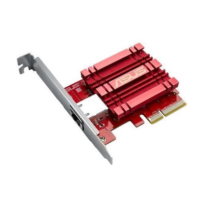 Asustek XG-C100C 10Gbase-T Pci-E Network Adapter - Tipologia Interfaz Lan: Ethernet; Conector Puerta Lan: Rj-45; Velocidad Lan: 10000 Mbit/S; Bus De Sistema: Pci Express; Wake-On-Lan: No; Alimentación Por Medio Del Bus: Sí