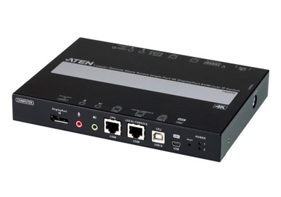 Aten CN9950-AT-G 1 x unidad de control KVM por IP DisplayPort 4K CN9950 1 x cable DisplayPort 1 x cable USB (USB-A a USB-B) 1 x cable USB (USB-A a mini-USB)1 x adaptador de corriente 1 x bloque de terminales de control 1 x kit de montaje 1 x juego de patas 1 x manual de instrucciones