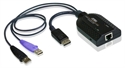 Aten KA7169-AX - El cable adaptador KVM KA7169 conecta un conmutador KVM a los puertos DisplayPort y USB de