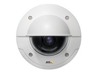 Axis 0407-001 AXIS P3367-VE Network Camera - Cámara de vigilancia de red - cúpula - para exteriores - a prueba de vándalos / impermeable - color (Día y noche) - 5 MP - 2592 x 1944 - iris automático - vari-focal - audio - LAN 10/100 - MJPEG, H.264 - PoE