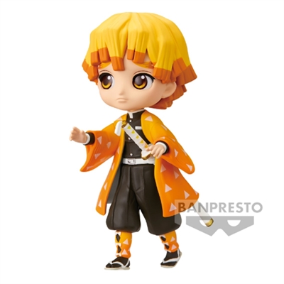 Banpresto BP18603 Figura Q Posket Petit Kimetsu No Yaiba Demon Slayer Zenitsu Agatsuma De Banpresto. Tiene Una Altura De 7 Cm. Figura De Gran Calidad Y Fabricada En Pvc.