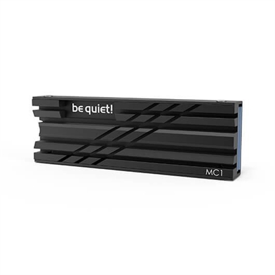 Be-Quiet- BZ002 Enfriamiento Perfecto Para Tu Ssd M.2El Enfriador Ssd M.2 Mc1 Proporcióna Un Enfriamiento Eficiente - Lo QuePermite Una Velocidad Máxima De Lectura - Escritura Para Módulos M.22280 De Una O Dos Caras. El Mc1 Permite Temperatu...
