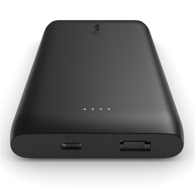 Belkin BPB001BTBK Pb 10K 18W Pd Usb-C Usb-A Blk - Color Principal: Negro; Número De Puertos Usb: 2; Batería: 1.000 Mah; Voltaje De Salida: 0 V; Amperaje De Salida: 0 A; Tipo De Conector 1 Input: Usb-C; Tiempo De Recarga: 0 H; Tipología Conector De Salida: 1X Usb Tipo A (Output) + 1 Usb Tipo C (Input)