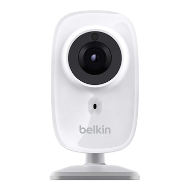 Belkin F7D7602AS Belkin NetCam Cámara Wi-Fi HD con visión nocturna - Cámara de vigilancia de red - color (Día y noche) - 2 MP - 1280 x 720 - audio - inalámbrico - Wi-Fi