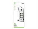 Belkin BSV604VF2M - Regleta Con 6 Enchufes Y 2 Usb - N° Tomas: 6; N° Enchufes De Red: 1; N° Enchufes Telefonic