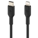 Belkin CAA003BT1MBK - Pvc C-Ltg 1M Blk - Tipología: Cable Conexión; Tipología Conector A: Usb-C; Formato Conecto