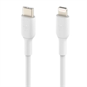 Belkin CAA003BT1MWH - Pvc C-Ltg 1M Wht - Tipología: Cable Conexión; Tipología Conector A: Usb-C; Formato Conecto