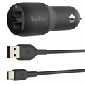 Belkin CCE001BT1MBK - Dual Car Charger 1M A-C 24W Blk - Tipología Específica: Cargador De Baterï¿Œa Para El Coch