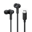 Belkin G3H0002BTBLK - Belkin ROCKSTAR - Auriculares internos con micro - en oreja - cableado - USB-C - aislamien