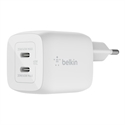 Belkin WCH011VFWH - Belkin GaN - Adaptador de corriente - tecnología PPS y GaN - 45 vatios - Fast Charge, PD 3