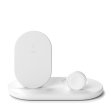 Belkin WIZ001VFWH - Belkin - Base de carga inalámbrica - 7.5 vatios - blanco - para Apple AirPods, AirPods Pro