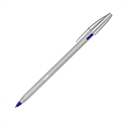Bic 997202 - Boligrafo Bic Cristal Renew Tinta Azul Con Cuerpo En Aluminio Mate Mas 2 Recambios En Caja