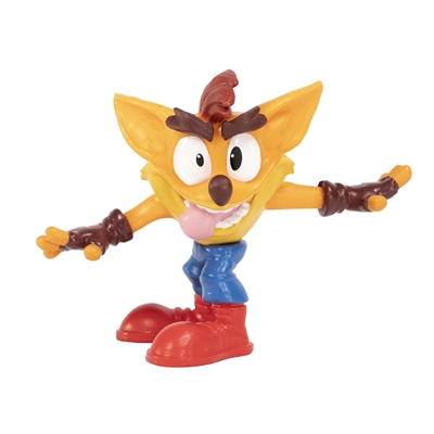 Bizak 63241522 ¡Rompe La Caja Y Descubre El Personaje Que Se Esconde En Su Interior!¿Quién Aparecerá? ¿Coco - Dr. Neo O La Figura Exclusiva De Crash Metálico?¡Es Igual Que En El Juego! Cuando Terminas De Jugar - Puedes Volver A MontarLa Caja Para Exp...