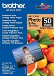 Brother BP71GP50 - Papel Glossy 10X15 260G/M2 50H Solo Para Bandeja Principal Brother - Tipología: Fotográfic
