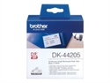 Brother DK44205 - Brother Cinta De Papel Continuo Removible Blanca 62Mm X 3048M