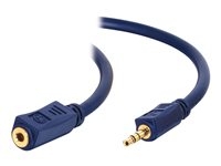 C2g 80288 C2G Velocity - Cable alargador de audio - mini-phone stereo 3.5 mm macho a mini-phone stereo 3.5 mm hembra - 7 m - blindado