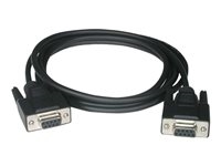C2g 81420 C2G - Cable de módem nulo - DB-9 (H) a DB-9 (H) - 5 m - negro