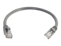 C2g 83370 C2G Cat6 Booted Unshielded (UTP) Network Patch Cable - Cable de interconexión - RJ-45 (M) a RJ-45 (M) - 5 m - UTP - CAT 6 - moldeado, sin enganches, trenzado - gris