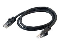 C2g 83410 C2G Cat6 Booted Unshielded (UTP) Network Patch Cable - Cable de interconexión - RJ-45 (M) a RJ-45 (M) - 5 m - UTP - CAT 6 - moldeado, sin enganches, trenzado - negro