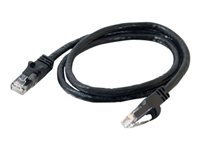 C2g 83412 C2G Cat6 Booted Unshielded (UTP) Network Patch Cable - Cable de interconexión - RJ-45 (M) a RJ-45 (M) - 10 m - UTP - CAT 6 - moldeado, sin enganches, trenzado - negro