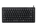 Cherry G84-4100LCMES-2 - Cherry Compact-Keyboard G84-4100 - Teclado - PS/2, USB - 86 teclas - negro - Español