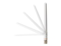 Cisco AIR-ANT2524DW-R= - Cisco Aironet Dual-Band Dipole Antenna - Antena - 2 dBi, 4 dBi - interiores - blanco - par