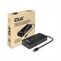 Club3d CSV-1595 - HUB USB 3.2 GEN1 CLUB3D TIPO-C 7 EN 1 2x HDMI, 2x USB-A, 1x RJ45, 1x Audio de 3.5 mm, 1x U