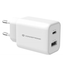 Conceptronic ALTHEA11W - El Cargador Usb Althea11w Ofrece Una Carga Eficiente Y Rápida - Con UnPuerto Usb Tipo C Co