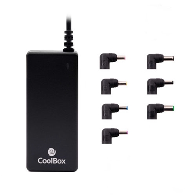 Coolbox COO-NB045-0 Adaptador Portatil Coolbox 45W - Tipología Específica: Alimentador; Funcionalidad: Alimentar; Color Primario: Negro