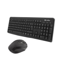 Coolbox COO-KTR-02W - Kit Inalámbrico De Teclado Y RatónCon Conexión Inalámbrica A 2.4Ghz.Tecnología De Membrana