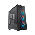 Cooler MB520-KGNN-S00 - TORRE E-ATX COOLERMASTER MB520 MESH BLACK CRIST. TEMP VENT 3X120MM ARGB FRONTAL