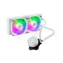 Cooler MLW-D24M-A18PZ-RW - DISIPADOR REF LIQUIDA COOLERMASTER 240L CORE ARGB WH 2 VEN 120MM ARGB MULTISOCKET BLOQUE A