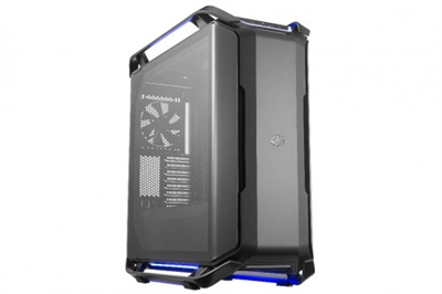 Cooler-Master MCC-C700P-KG5N-S00 Cooler Master Cosmos C700P. Factor de forma: Full Tower, Tipo: PC, Material: Acero, Vidrio templado. Ubicación de fuente de alimentación: Fondo, Factores de forma de la fuente de alimentación compatibles: ATX. Ventiladores frontales instalados: 2x 140 mm, Diámetro de ventiladores frontales soportados: 120,140 mm, Ventiladores traseros instalados: 1x 140 mm. Tamaños de disco duro soportados: 2.5,3.5,5.25. Ancho: 306 mm, Profundidad: 639 mm, Altura: 651 mm