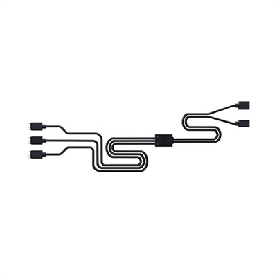 Cooler-Master MFX-AWHN-3NNN1-R1 Posibilidades IlimitadasLos Cables Divisores Rgb De 1 A 3 Permiten A Los Usuarios Extender Múltiples Ventiladores Y Tiras De Led Rgb Para Construir Sistemas De Iluminación. Con Un Cabezal Rgb Estándar De 3 Pines Y La Longitud De 5...