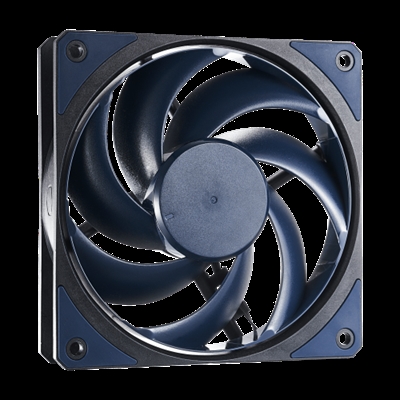 Cooler-Master MFZ-M2NN-21NPK-R1 Cooler Master Mobius 120. Tipo: Ventilador, Diámetro de ventilador: 12 cm, Velocidad de rotación (máx.): 2050 RPM, Nivel de ruido (alta velocidad): 22,6 dB, Máximo flujo de aire: 63,1 cfm, Presión máxima de aire: 2,69 mmH2O. Color del producto: Negro