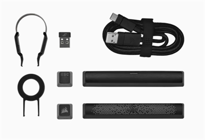 Corsair CH-914901E-ES Realice sus mejores jugadas y disfrute de más espacio para el ratón. El teclado para juegos Corsair K70 CORE TKL WIRELESS ofrece un juego y un mecanografiado increíbles en un tamaño compacto sin teclado numérico, y sin cables gracias al ultrarrápido Slip Stream Wireless v1.5 o el versátil Bluetooth. Disfrute de pulsaciones suaves como la seda y sin temblores con los interruptores lineales Corsair MLX Red v2 prelubricados, iluminados mediante RGB ultrabrillante por tecla. La experiencia de mecanografiado de K70 CORE TKL WIRELESS juega en liga propia, ya que sus dos capas de amortiguación acústica crean un sonido y una sensación ultra satisfactorios. El dial multifunción y el botón programable ponen el control multimedia al alcance de la mano, mientras que el botón de modo de juego permite activar ajustes que reducen el retardo de entrada y maximizan el rendimiento durante la competición. Su ambición comienza con el K70 CORE TKL WIRELESS.