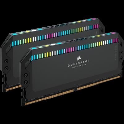Corsair CMT32GX5M2X6000C36 Corsair Dominator CMT32GX5M2X6000C36. Componente para: PC/servidor, Memoria interna: 32 GB, Diseño de memoria (módulos x tamaño): 2 x 16 GB, Tipo de memoria interna: DDR5, Velocidad de memoria del reloj: 6000 MHz, Forma de factor de memoria: 288-pin DIMM, Latencia CAS: 36