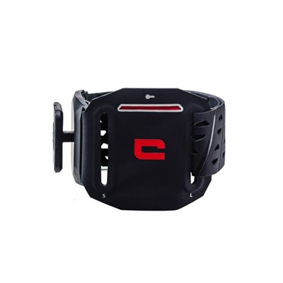 Crosscall ARBD.BO.NN000 X-Armband - Soporte Brazo Ajustable X-Link - Tipología Específica: Kit Manos Libres Para Pc, Smartphone Y Tablet*; Material: Tejido; Color Primario: Negro; Color Secundario: Rojo; Peso: 68 Gr