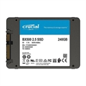 Crucial CT240BX500SSD1 - CARACTERÍSTICASFactor de forma de disco SSD: 2.5''SDD, capacidad: 240 GBInterfaz: Serial A