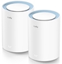 Cudy M1200(2-Pack) WIRELESS LAN REPETIDOR CUDY M1200 EXTENSOR MESH 2PACK 2XFAST ETHERNET PORTS 2XANTENAS INTERNAS